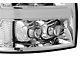 AlphaRex NOVA-Series LED Projector Headlights; Chrome Housing; Clear Lens (07-13 Silverado 1500)