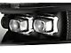 AlphaRex NOVA-Series LED Projector Headlights; Jet Black Housing; Clear Lens (07-13 Silverado 1500)