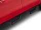 Octagon Tube Drop Style Nerf Side Step Bars; Black (19-24 Silverado 1500 Crew Cab)