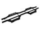 Octagon Tube Drop Style Nerf Side Step Bars; Black (19-24 Silverado 1500 Crew Cab)