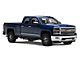 Octagon Tube Drop Style Nerf Side Step Bars; Black (07-18 Silverado 1500 Extended/Double Cab)