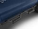 Octagon Tube Drop Style Nerf Side Step Bars; Black (07-18 Silverado 1500 Crew Cab)