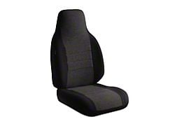 Fia OE Series Rear Seat Cover; Charcoal (19-25 Silverado 1500 Double Cab)