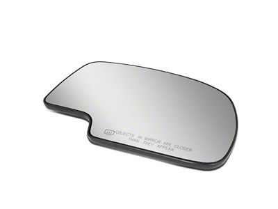 OE Style Heated Mirror Glass; Passenger Side (99-06 Silverado 1500)