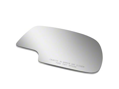 OE Style Non-Heated Mirror Glass; Passenger Side (99-06 Silverado 1500)