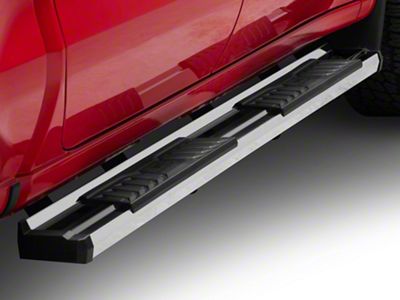 OE Style Running Boards; Polished (19-25 Silverado 1500 Crew Cab)