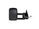 OEM Style Extendable Manual Towing Mirror; Passenger Side (99-02 Silverado 1500)