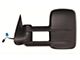 OEM Style Extendable Manual Towing Mirror with Turn Signal; Driver Side (03-06 Silverado 1500)