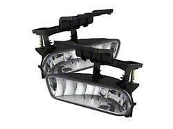 OEM Style Fog Lights without Switch; Clear (99-02 Silverado 1500)