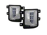 OEM Style Full LED Fog Lights; Clear (16-18 Silverado 1500)