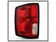 OEM Style LED Tail Light; Chrome Housing; Red/Clear Lens; Driver Side (16-18 Silverado 1500 LTZ)