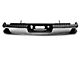 OEM Style Steel Rear Bumper; Not Pre-Drilled for Backup Sensors; Chrome (14-18 Silverado 1500)