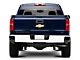 OEM Style Steel Rear Bumper; Pre-Drilled for Backup Sensors; Chrome (14-18 Silverado 1500)