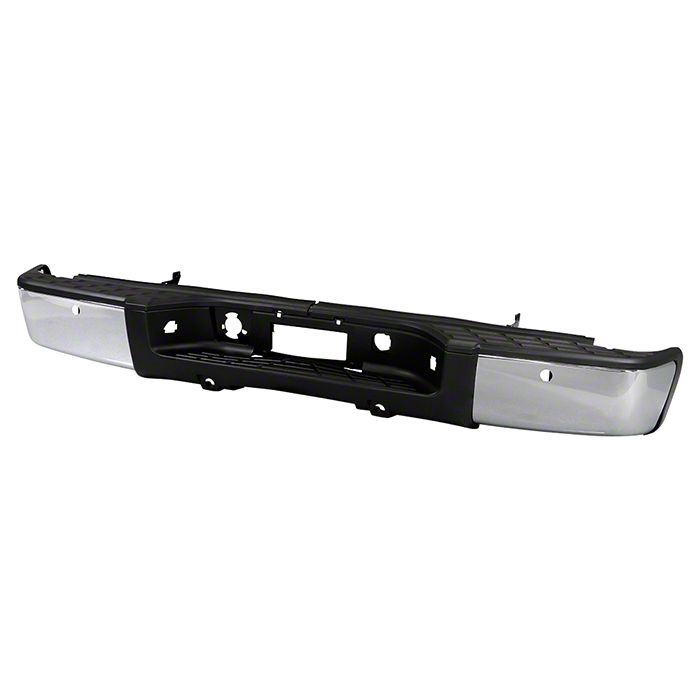 Silverado Oem Style Steel Rear Bumper Shell Pre Drilled For