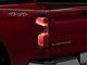 OEM Style Tail Light; Black Housing; Red/Clear Lens; Driver Side (19-23 Silverado 1500 w/ Factory LED Tail Lights)