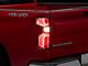 OEM Style Tail Light; Black Housing; Red/Clear Lens; Driver Side (19-23 Silverado 1500 w/ Factory LED Tail Lights)