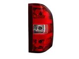 OEM Style Tail Light; Chrome Housing; Red/Clear Lens; Passenger Side (07-13 Silverado 1500)