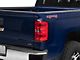 OEM Style Tail Lights; Black Housing; Red/Clear Lens (14-18 Silverado 1500 w/ Factory Halogen Tail Lights)