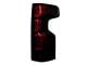 OLED Tail Lights; Black Housing; Red Smoked Lens (19-23 Silverado 1500 w/ Factory Halogen Tail Lights)