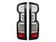 OLED Tail Lights; Chrome Housing; Clear Lens (19-23 Silverado 1500 w/ Factory LED Tail Lights)