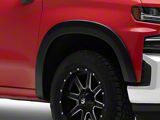 Original Riderz Fender Flares; Smooth Black (19-25 Silverado 1500)