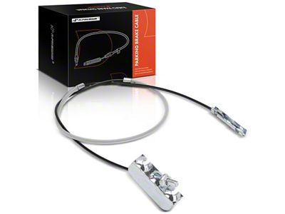 Parking Brake Cable; Intermediate Side (99-04 Silverado 1500 Regular Cab w/ 8-Foot Long Box)