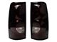 Performance Series Tail Lights; Black Housing; Red Clear Lens (03-06 Silverado 1500 Fleetside)