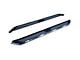 Pinnacle Running Boards; Black and Silver (07-18 Silverado 1500 Extended/Double Cab)