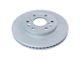 Plain Vented 6-Lug Rotors; Front Pair (05-19 Silverado 1500 w/ Rear Drum Brakes)