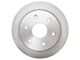 Plain Vented 6-Lug Rotors; Rear Pair (99-06 Silverado 1500)