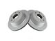 Plain Vented 6-Lug Rotors; Rear Pair (07-18 Silverado 1500)