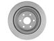 Plain Vented 6-Lug Rotors; Front and Rear (07-18 Silverado 1500)