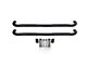 Platinum 4-Inch Oval Side Step Bars; Black (19-24 Silverado 1500 Crew Cab)