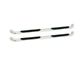 Platinum 4-Inch Oval Side Step Bars; Stainless Steel (19-25 Silverado 1500 Double Cab)