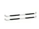 Platinum 4-Inch Oval Side Step Bars; Stainless Steel (19-25 Silverado 1500 Crew Cab)