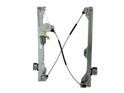 Power Window Regulator; Rear Passenger Side (07-13 Silverado 1500 Crew Cab)