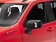 Powered Heated Manual Folding Mirrors with Blind Spot Detection; Textured Black (19-25 Silverado 1500)