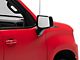 Powered Heated Manual Folding Mirrors with Spotter Glass; Textured Black (19-24 Silverado 1500)