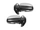 Powered Heated Memory Power Folding Mirrors with Puddle Lights and Turn Signal; Chrome (09-14 Silverado 1500)