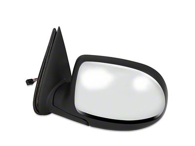 Powered Heated Mirror; Driver Side; Chrome (99-02 Silverado 1500)