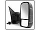 Powered Heated Telescoping Mirror with Smoked LED Turn Signal; Passenger Side (14-15 Silverado 1500)