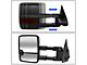 Powered Heated Towing Mirrors with Amber Turn Signals; Black (03-06 Silverado 1500)