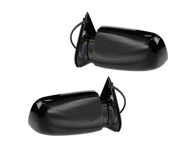 Powered Mirrors; Unpainted (99-00 Silverado 1500)