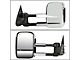 Powered Towing Mirrors with Smoked Turn Signals; Chrome (03-06 Silverado 1500)