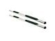 Premier 4 Oval Nerf Side Step Bars with Mounting Kit; Stainless Steel (19-25 Silverado 1500 Crew Cab)