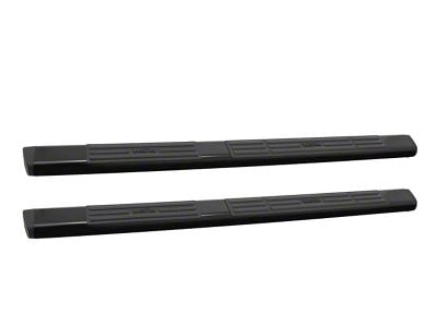 Premier 6 Oval Nerf Side Step Bars with Mounting Kit; Black (19-25 Silverado 1500 Crew Cab)