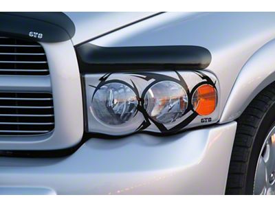 Pro-Beam Headlight Covers; Tribal Look (99-02 Silverado 1500)