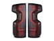 PRO-Series LED Tail Lights; Red Housing; Smoked Lens (19-23 Silverado 1500 w/ Factory LED Tail Lights)