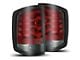 PRO-Series LED Tail Lights; Red Housing; Smoked Lens (14-18 Silverado 1500 w/ Factory Halogen Tail Lights)