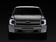 LED C-Bar Projector Headlights; Gloss Black Housing; Smoked Lens (07-13 Silverado 1500)